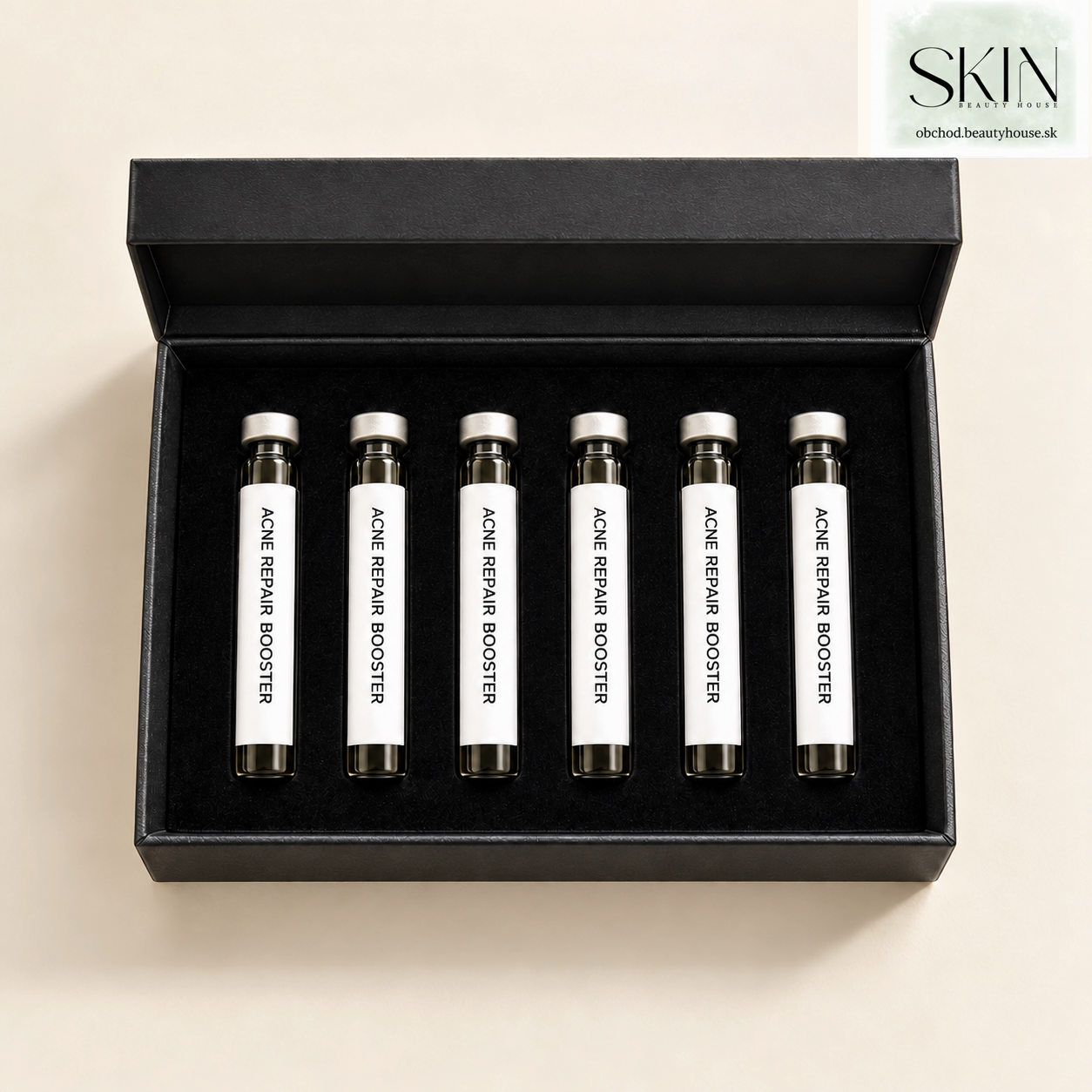 Acne Repair Booster – sada 6 × 9 ml pre kompatibilnú Hydra Beauty hlavicu